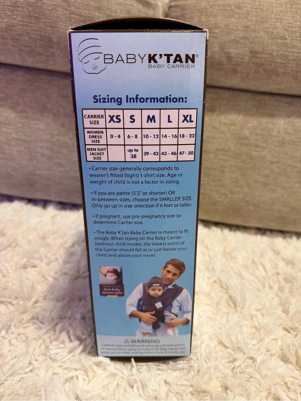 Baby K'tan Black Carrier
